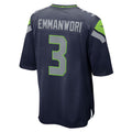 Jamed S.Seahawks #3 Nick Emmanwori Player Navy Home Game Football Jersey