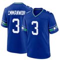 Jamed S.Seahawks #3 Nick Emmanwori Player Royal Game Stitched Jerseys