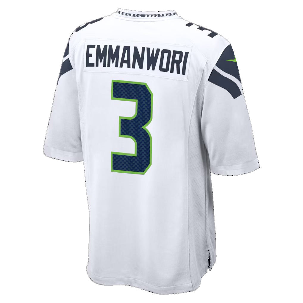 Jamed S.Seahawks #3 Nick Emmanwori Player White Vapor Limited Football Jerseys