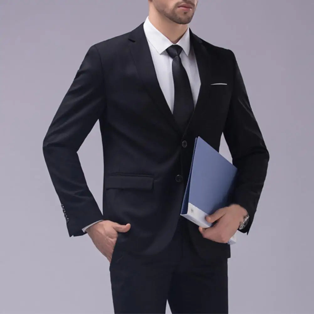 2026 Fashion High-end Brand Casual Business Men's Blazer Casual Blazer Formal Suit Set Groom Wedding Gown Blazers Pants Set