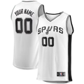 Jamed SA.Spurs Fanatics White Fast Break Custom Replica Jerseys - Association Edition