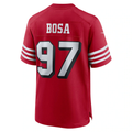 Jamed SF.49ers #97 Nick Bosa Scarlet Alternate Game Stitched Jerseys