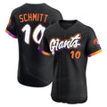 Jamed SF.Giants #10 Casey Schmitt Player Black 2025 City Connect Home Limited Elite Stitched Jerseys