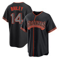 Jamed SF.Giants #14 Patrick Bailey Player Black Alternate Limited Stitched Jerseys