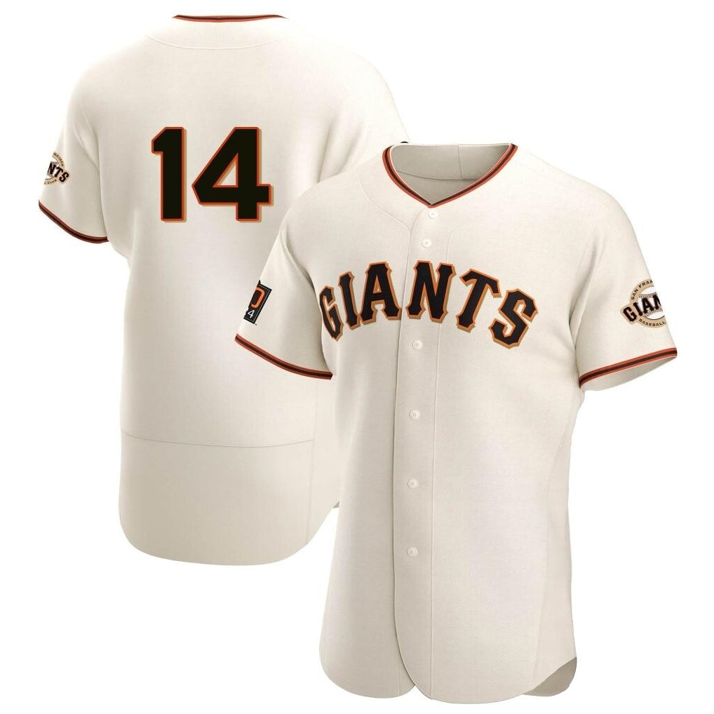 Jamed SF.Giants #14 Patrick Bailey Player Cream Home Limited Elite Stitched Jerseys