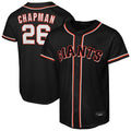 Jamed SF.Giants #26 Matt Chapman Player Black Fashion Out Home Limited Stitched Jerseys