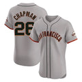 Jamed SF.Giants #26 Matt Chapman Player Gray Home Limited Elite Stitched Jerseys