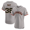 Jamed SF.Giants #38 Robbie Ray Player Gray Home Limited Elite Stitched Jerseys