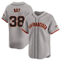 Jamed SF.Giants #38 Robbie Ray Player Gray Home Limited Stitched Jerseys