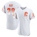 Jamed SF.Giants #38 Robbie Ray Player White City Connect Home Limited Elite Stitched Jerseys
