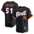 Jamed SF.Giants #51 Jung Hoo Lee Player Black 2025 City Connect Home Limited Stitched Jerseys