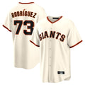 Jamed SF.Giants #73 Randy Rodriguez Player Cream Home Game Stitched Jerseys