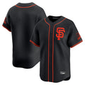 Jamed SF.Giants Blank Player Black 2026 Home Limited Stitched Jerseys