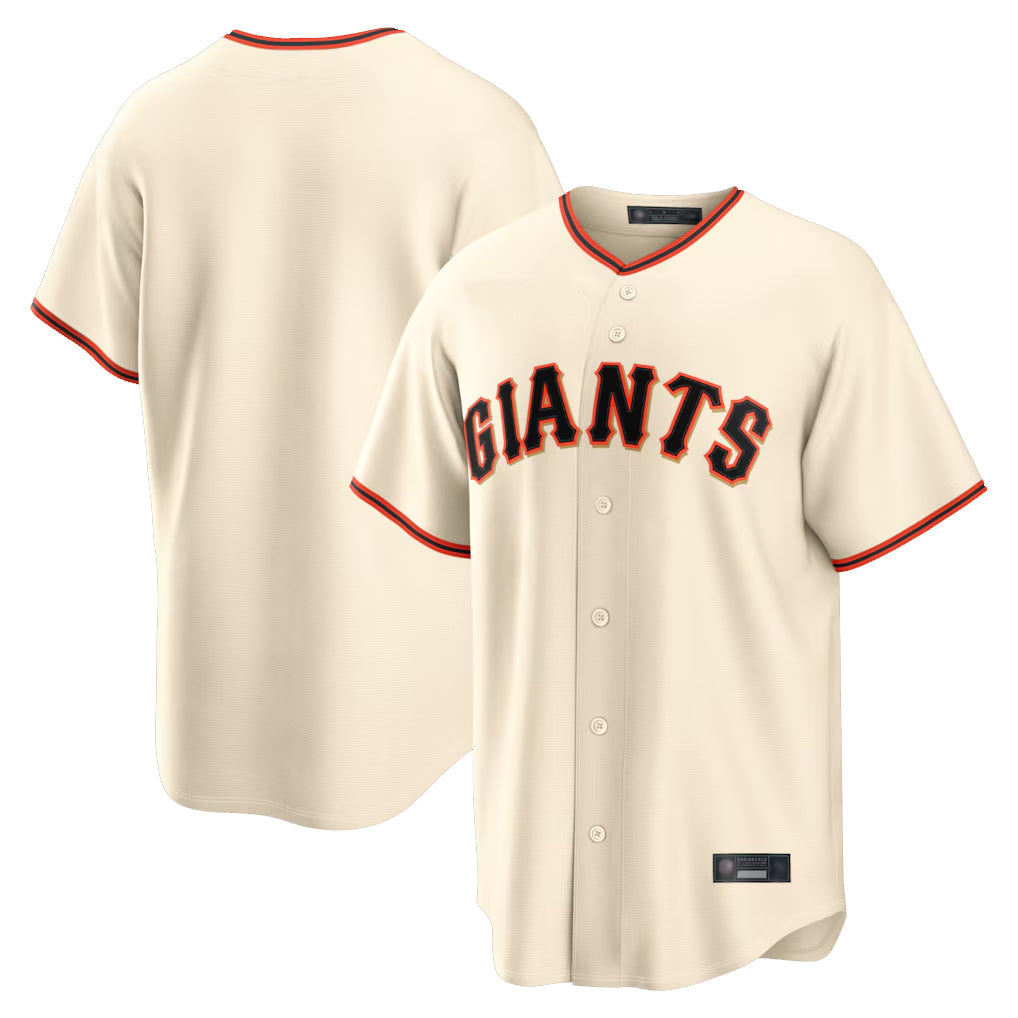Jamed SF.Giants ## Giants Blank Player Cream Home Game Stitched Jerseys