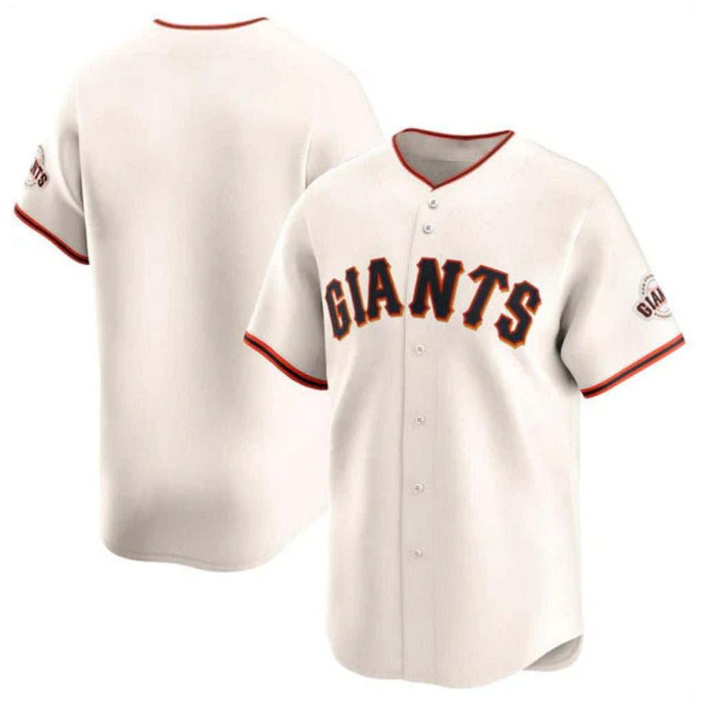 Jamed SF.Giants ## Giants Blank Player Cream Home Limited Stitched Jerseys