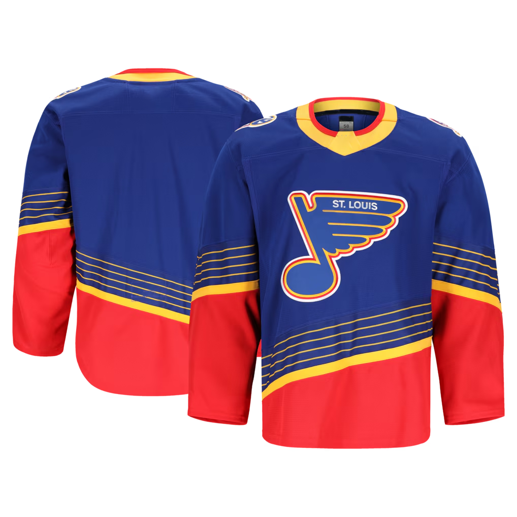Jamed St.L.Blues Blue Alternate 2 Authentic Pro Jerseys