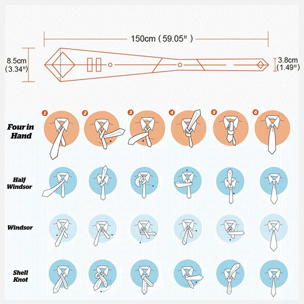 Checkered Tie Set 8.5cm Formal Plaid Necktie Handkerchief Cufflinks Suit Accessory for Groom Party Business High-Grade Woven