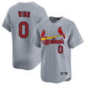 Jamed St. Louis Cardinals #0 Masyn Winn Player Gray Home Limited Stitched Jerseys