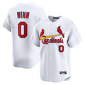 Jamed St. Louis Cardinals #0 Masyn Winn Player White Home Limited Stitched Jerseys