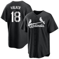Jamed St. Louis Cardinals #18 Jordan Walker Player Black City Connect Home Limited Stitched Jerseys