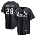 Jamed St. Louis Cardinals #28 Nolan Arenado Player Black City Connect Home Limited Stitched Jerseys