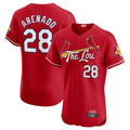 Jamed St. Louis Cardinals #28 Nolan Arenado Player Red City Connect Limited Elite Stitched Jerseys