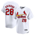 Jamed St. Louis Cardinals #28 Nolan Arenado Player White Home Limited Stitched Jerseys
