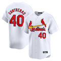 Jamed St. Louis Cardinals #40 Willson Contreras Player White Home Limited Stitched Jerseys