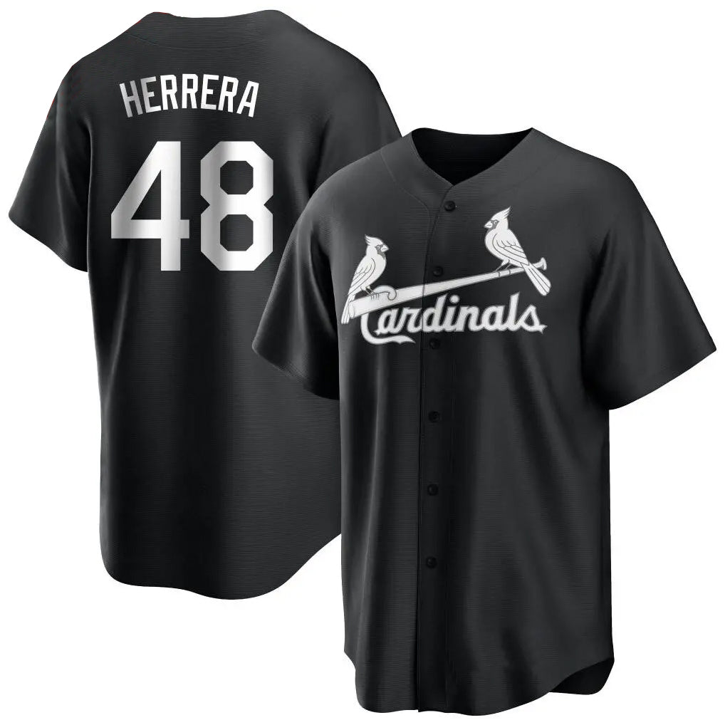 Jamed St. Louis Cardinals #48 Ivan Herrera Player Black City Connect Home Limited Stitched Jerseys