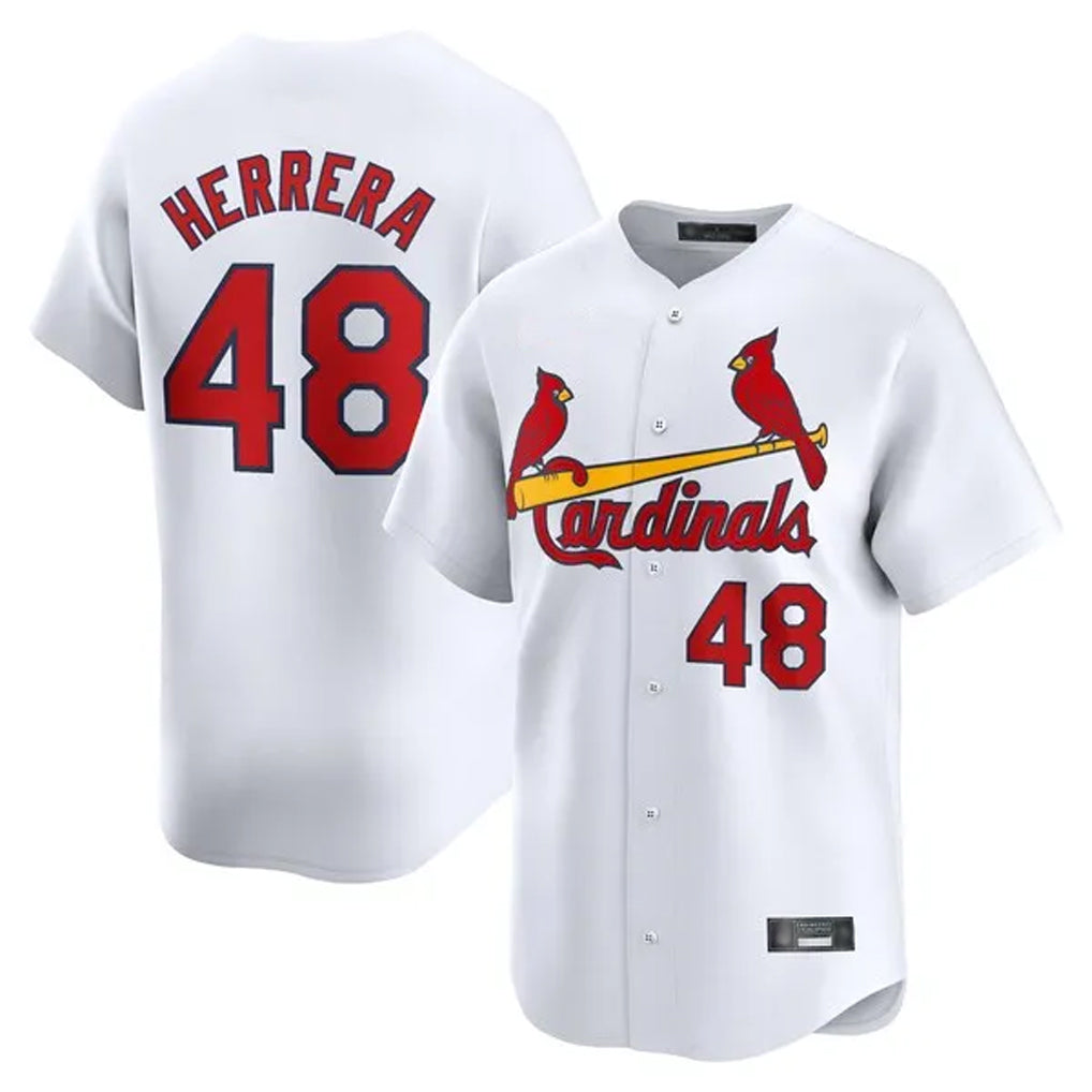Jamed St. Louis Cardinals #48 Ivan Herrera Player White Home Limited Stitched Jerseys