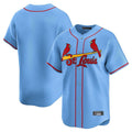 Jamed St. Louis Cardinals Blank Player Light Blue Home Limited Stitched Jerseys