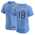 Jamed TB.Rays #18 Shane McClanahan Player Light Blue Home Limited Stitched Jerseys