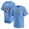 Jamed TB.Rays #22 Griffin Jax Player Light Blue Home Limited Stitched Jerseys