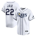 Jamed TB.Rays #22 Griffin Jax Player White Home Limited Stitched Jerseys