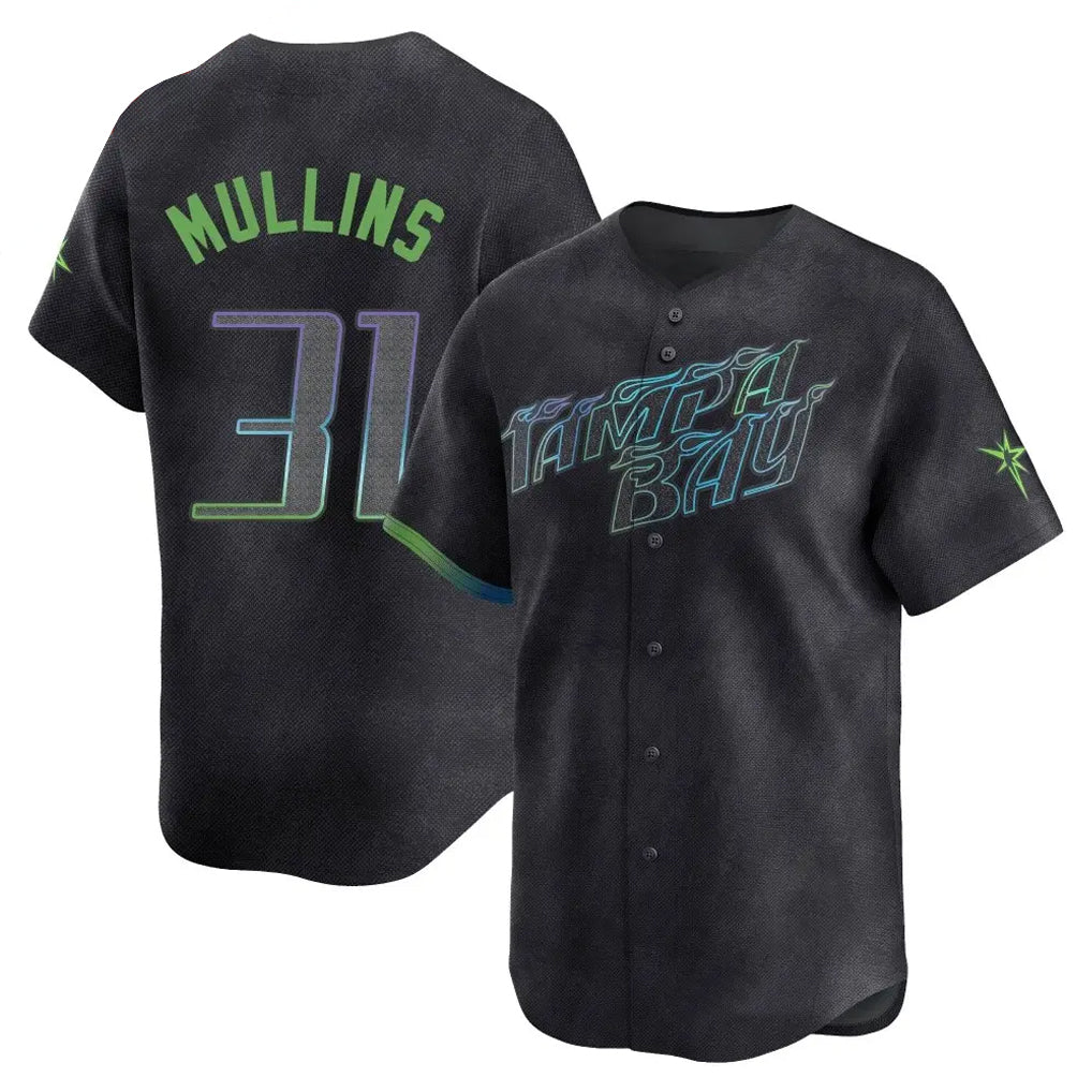 Jamed TB.Rays #31 Cedric Mullins Player Black City Connect Home Limited Stitched Jerseys