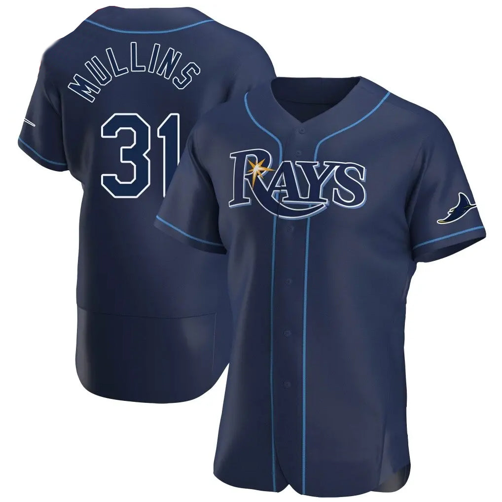 Jamed TB.Rays #31 Cedric Mullins Player Navy Home Limited Elite Stitched Jerseys