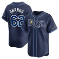 Jamed TB.Rays #62 Jonathan Aranda Player Navy Home Limited Stitched Jerseys