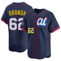 Jamed TB.Rays #62 Jonathan Aranda Player Navy Limited American League All-Star Edition Stitched Jerseys
