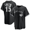 Jamed T.Blue Jays #15 Chad Green Player Black City Connect Limited Stitched Jerseys