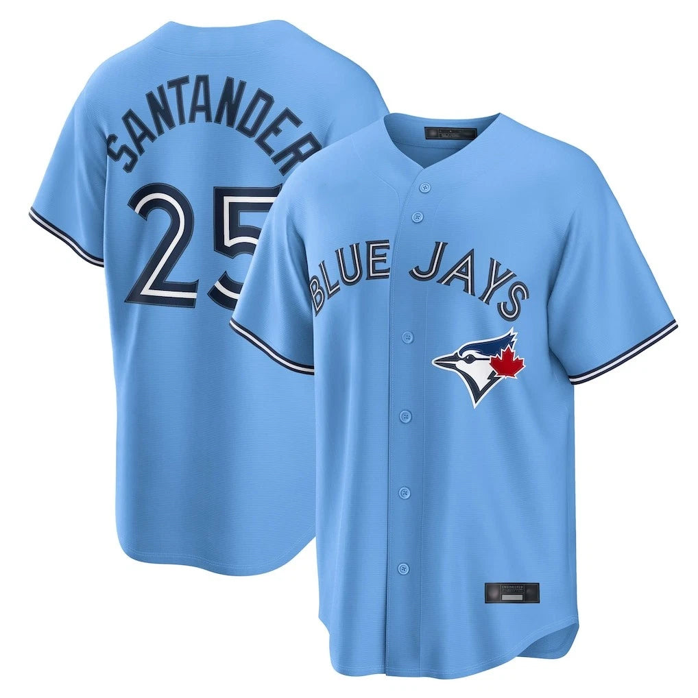 Jamed T.Blue Jays #25 Anthony Santander Player Blue Home Limited Stitched Jerseys