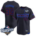 Jamed T.Blue Jays #39 Trey Yesavage Player Black AL East Division Limited All Stitched Jerseys