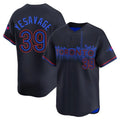 Jamed T.Blue Jays #39 Trey Yesavage Player Black City Connect Limited Stitched Jerseys