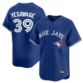 Jamed T.Blue Jays #39 Trey Yesavage Player Royal Home Limited Stitched Jerseys