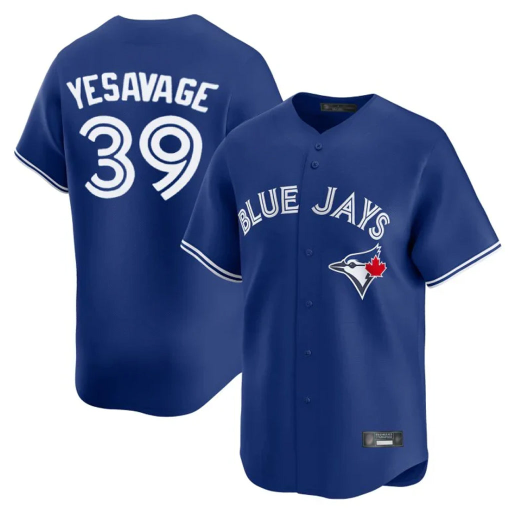 Jamed T.Blue Jays #39 Trey Yesavage Player Royal Home Limited Stitched Jerseys