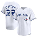 Jamed T.Blue Jays #39 Trey Yesavage Player White Home Limited Stitched Jerseys