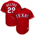 Jamed T.Rangers #29 Adrian Beltre Player Red Majestic Alternate Cool Stitched Jerseys