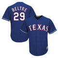 Jamed T.Rangers #29 Adrian Beltre Player Royal Majestic Alternate Cool Stitched Jerseys