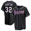 Jamed T.Rangers #32 Evan Carter Player Black 2026 Out Fashion Replica Stitched Jerseys