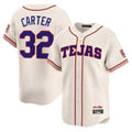 Jamed T.Rangers #32 Evan Carter Player Cream 2026 City Connect Premier Stitched Stitched Jerseys