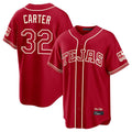 Jamed T.Rangers #32 Evan Carter Player Red 2026 City Connect Stitched Jerseys
